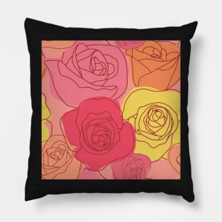 Bunch of Roses Pillow