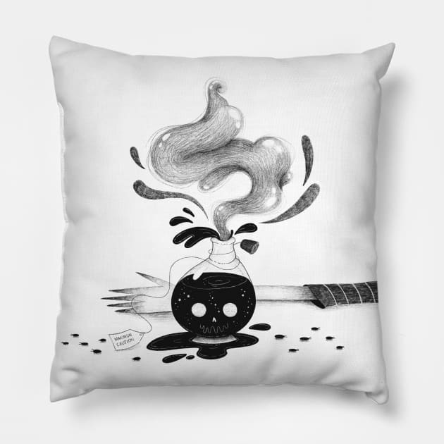 Draught of Living Death Pillow by Gummy Illustrations