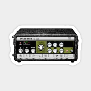 Space Echo RE-201 / Guitar FX Fan Art Design Magnet