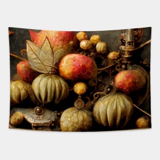 Fall and Autum Steampunk Style Tapestry