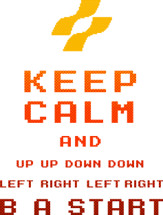 Keep Calm Konami Magnet