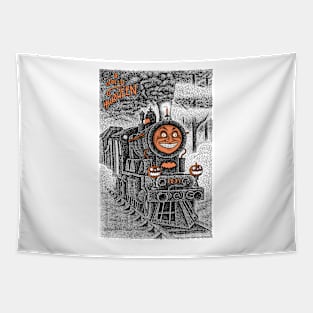 All Hallow's Express Tapestry