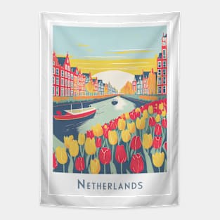 Netherlands Tulip Charm Tapestry