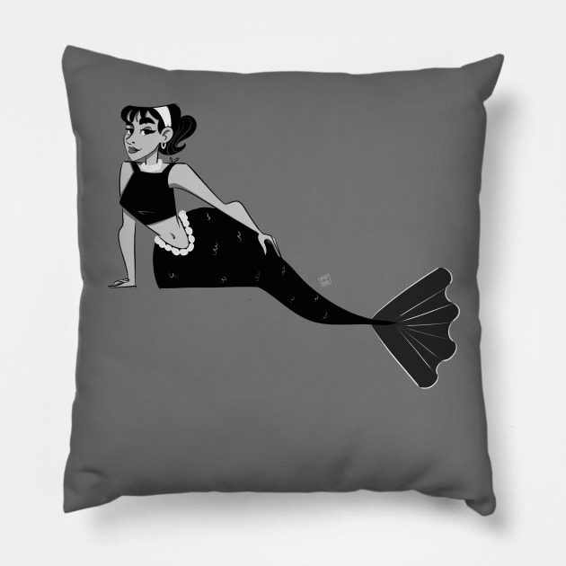 Audrey Mermaid Pillow by Eterea