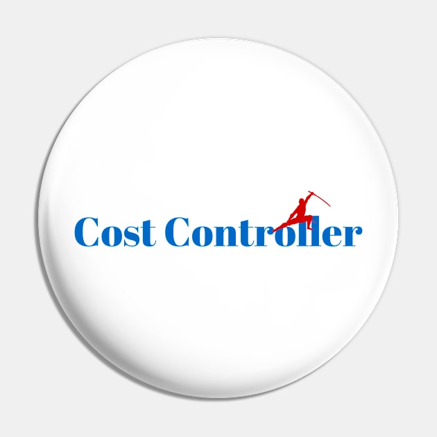 Master Cost Controller Ninja Pin by ArtDesignDE