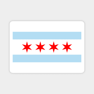 Flag of Chicago Magnet