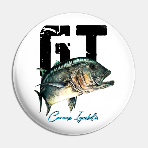 CARANX IGNOBILIS Pin by Art by Paul