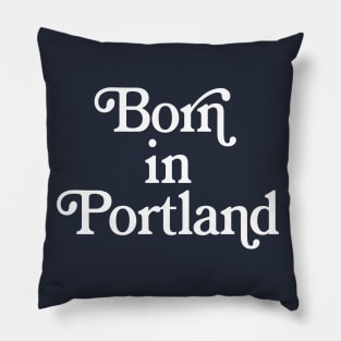 Born In Seattle - Washington State Pride Typography Gift T-Shirt Pillow