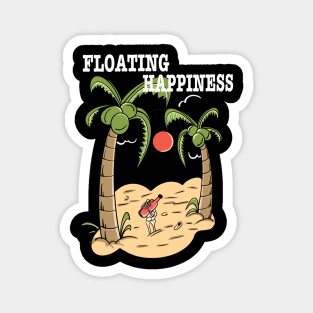 Floating happiness Magnet
