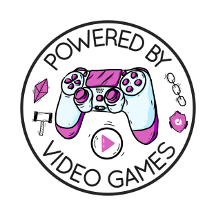 Cool Gamer Powered By Video Games T-Shirt