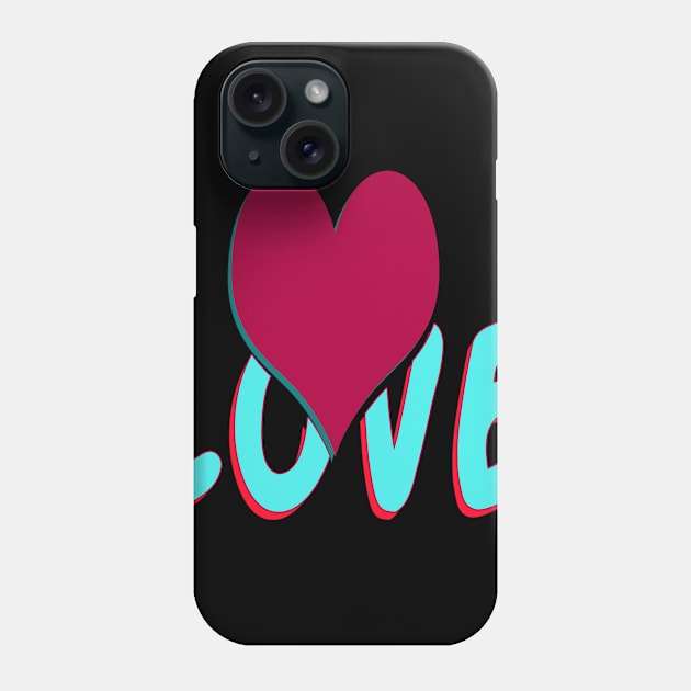 free heart to love unisex Phone Case by bakry