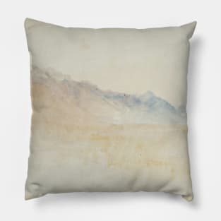 A Mountain Range Pillow