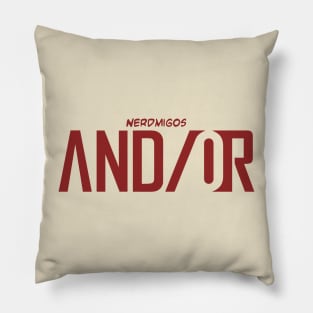 Nerdmigos: And/Or Pillow