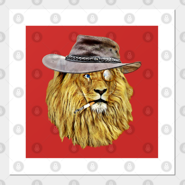 Funny Lion - Lion - Posters and Art Prints | TeePublic Funny Lion - Lion - Posters and Art Prints | TeePublic