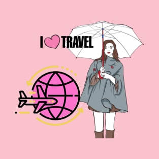 i love to travel T-Shirt