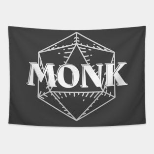 Monk Class DnD D20 Symbol Tapestry