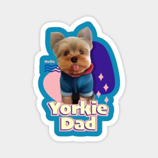 Yorkie dad Magnet