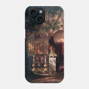 Sunlight and Shadow by Albert Bierstadt Phone Case