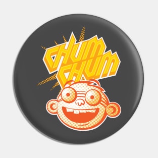 Chum Chum Logo Pin