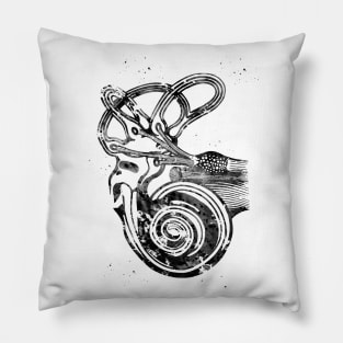 Ear anatomy Pillow