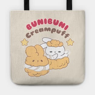 Cute Bunnies in Bunibuni Creampuff Tote