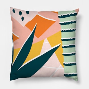 Tropical abstract Pillow