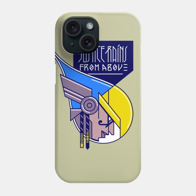 Justice Rains From Above Phone Case by SpencerFruhling