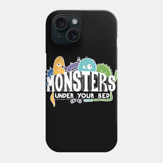 Cute Monsters Phone Case by mai jimenez