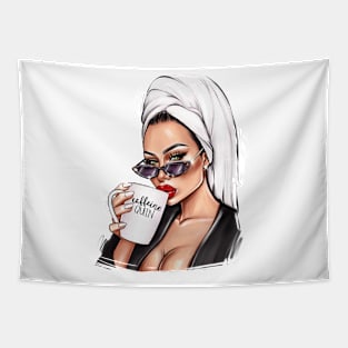 Caffeine Queen Tapestry