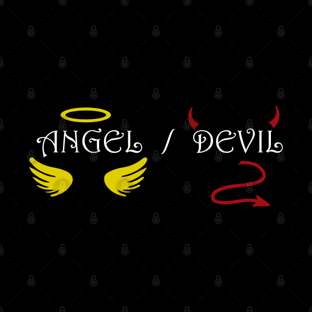 Are You An Angel Or A Devil? by Heartfeltarts