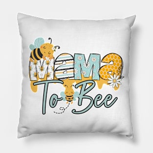 MAMA TO BEE-Buzzing with Love: Newborn Bee Pun Gift Pillow