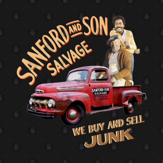 Vintage Sanford and Son Salvage Worn Truck by Quadra^Maniac