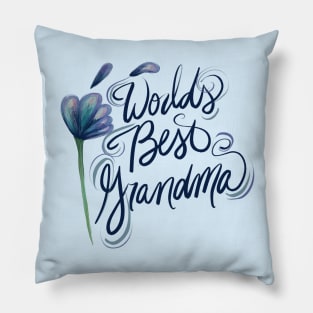 World's Best grandma Pillow