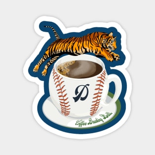 Coffee Breaking Ball! With Tiger and D! Magnet