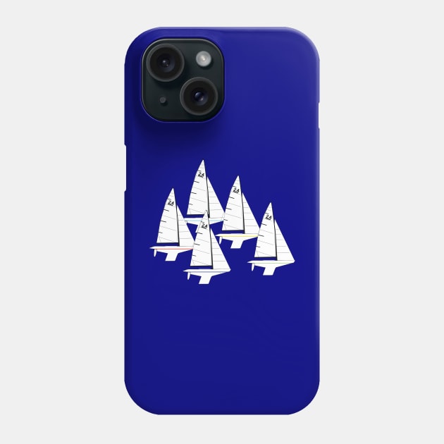 2.4 Meter Sailboats Racing Phone Case by CHBB