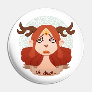 Oh Deer Pin