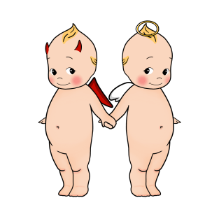 Angel & Devil Kewpies T-Shirt