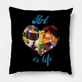 Art is Life Pillow