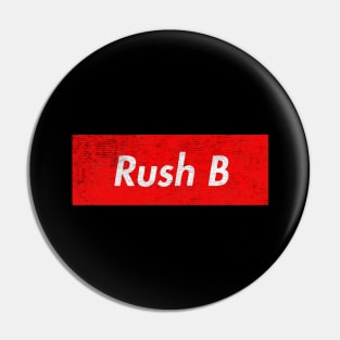 Rush B Red Pin