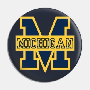 Michigan National Champions Pin