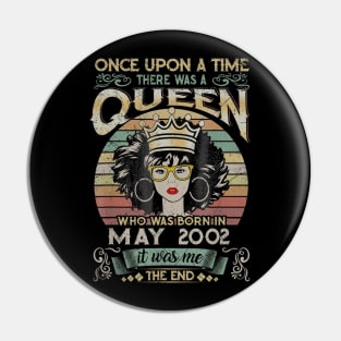 Girls 18th Birthday Queen May 2002 Queen Birthday Pin