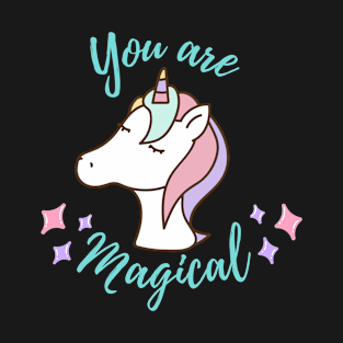 Cute Unicorn Rainbow Lover gift you are magical T-Shirt