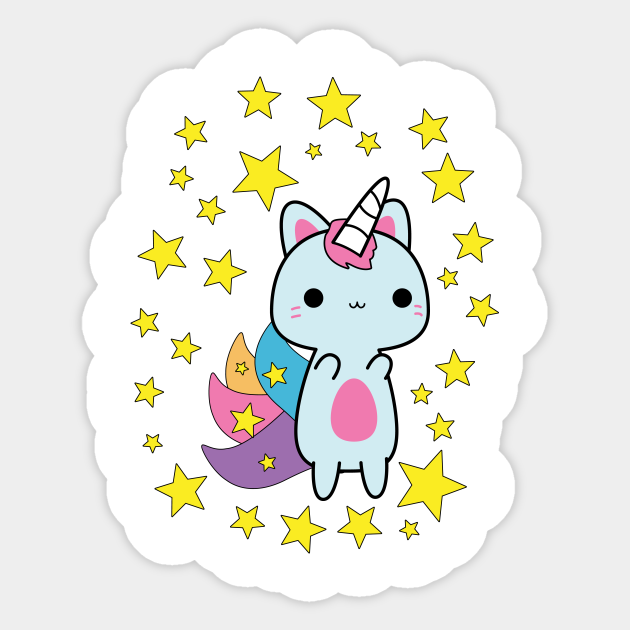 Kawaii Cute Unicorn Cat Unicorn Cat Sticker Teepublic Unicorn art cute unicorn diy stickers planner stickers kids schedule precious moments figurines unicorns and mermaids kawaii cat vector clipart. kawaii cute unicorn cat
