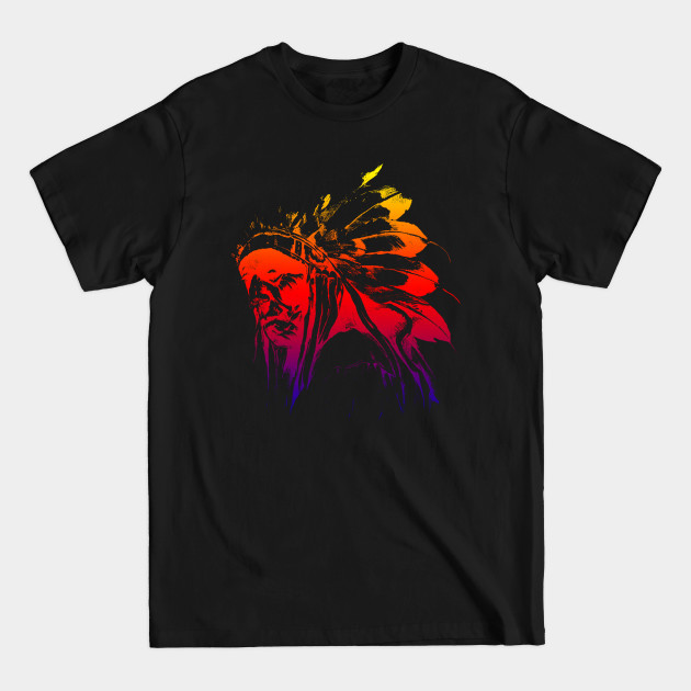 Discover indian apache, colored - Indian Apache Colored - T-Shirt