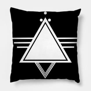Triangle art Pillow