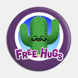 Free Hugs Pin