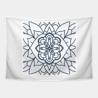 quad boho mandala Tapestry