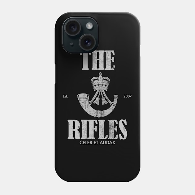 The Rifles (distressed) Phone Case by TCP