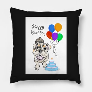 Happy Birthday from the Dog Pillow