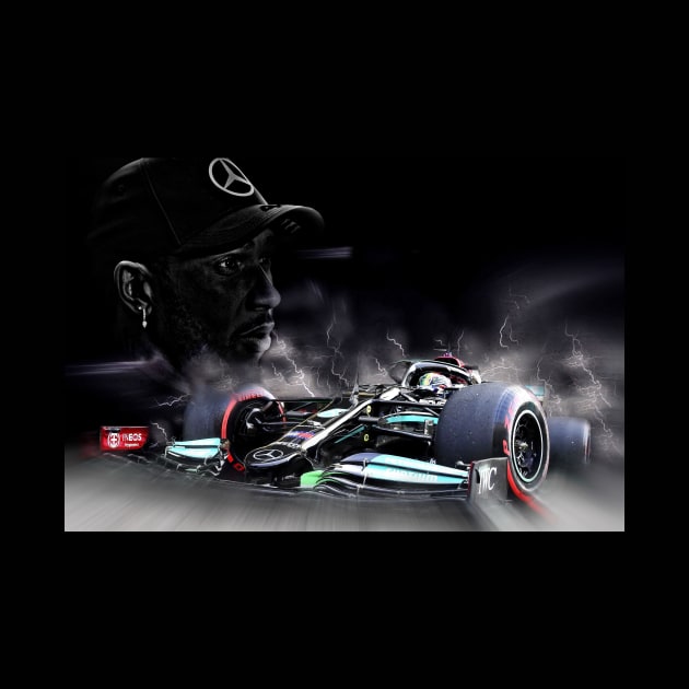 It's Hammertime - Lewis Hamilton LH44 by DeVerviers